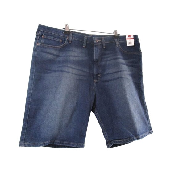 Wrangler Five Star Premium Mens Relaxed Fit Denim Shorts Size 44 Blue NWT - Picture 8 of 16